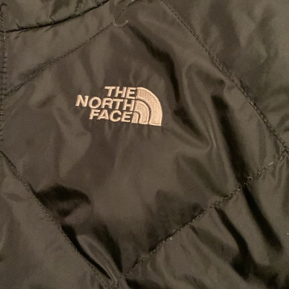 The North Face Puffer Jacket 2in1 Coat Reversible Vintage Black and Pink 550 - Picture 9 of 14